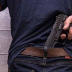 Man Holding a Gun
