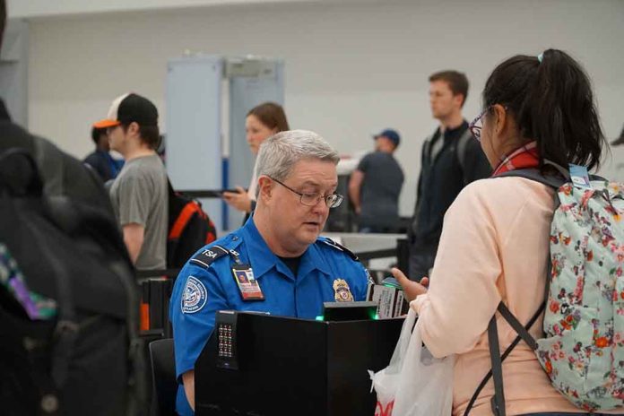 1641623299 featured image TSA agent checks passenger documents at airport security