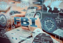 FBI text surrounded by digital security icons