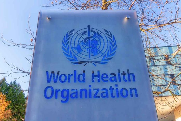 1874186608 featured image World Health Organization sign with emblem visible