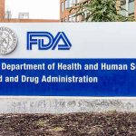 FDA building sign with logos outside