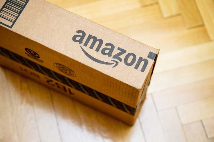 373709401 featured image Amazon package on wooden floor