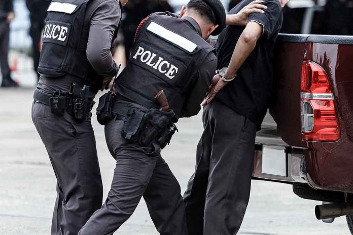 687629158 featured image Police officers arresting a handcuffed person