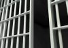 Close-up of prison cell bars
