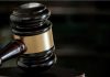 Close up of a judge's gavel