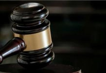 Close up of a judge's gavel