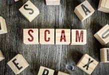 NFL Star’s Shocking Role in Poker Scam Wooden blocks spell SCAM on a rustic surface.