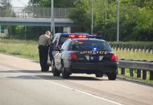 Dramatic Traffic Stop Attack Nearly KILLS Trooper Police officer conducting a traffic stop on a highway