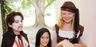 Major Candy Distributor Collapses—Right During Halloween! Children in Halloween costumes collecting candy from a house