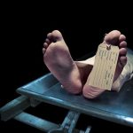 Human Arms Arrive Instead—Kentucky Town FREAKS Feet of a deceased person on a coroners table with an identification tag