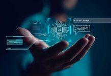 AI Gatekeepers EXPOSED – Big Tech’s Dark Secret Hand holding digital AI and ChatGPT graphics.