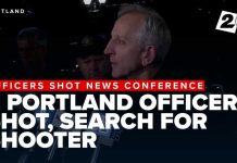 Officers AMBUSHED — Massive Manhunt Launched Two Portland police officers shot, search for shooter