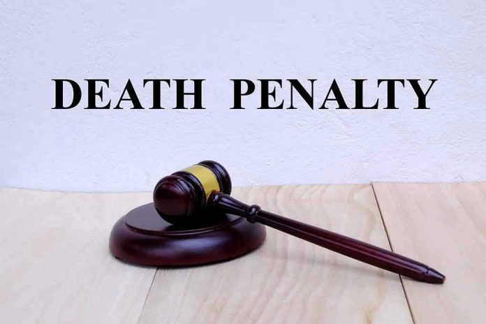 gavel-under-death-penalty-text-on-white-background Gavel under Death Penalty text on white background.
