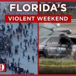 Spring Break beach mayhem, officer shot during chaotic