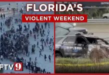 Spring Break beach mayhem, officer shot during chaotic