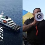 As hantavirus outbreak ship heads toward Canary Islands, locals protest