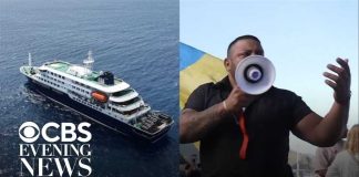 As hantavirus outbreak ship heads toward Canary Islands, locals protest