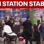 Penn Station stabbing leaves 6 injured; suspect in custody.