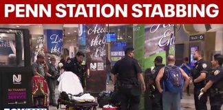 Penn Station stabbing leaves 6 injured; suspect in custody.