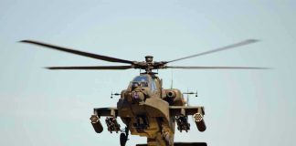 HOT ZONE CRASH — What AREN’T They Saying? Military Apache helicopter flying in the sky