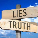 Mistress FLIPS — Murder Plot EXPOSED Signs pointing to Lies and Truth against sky.