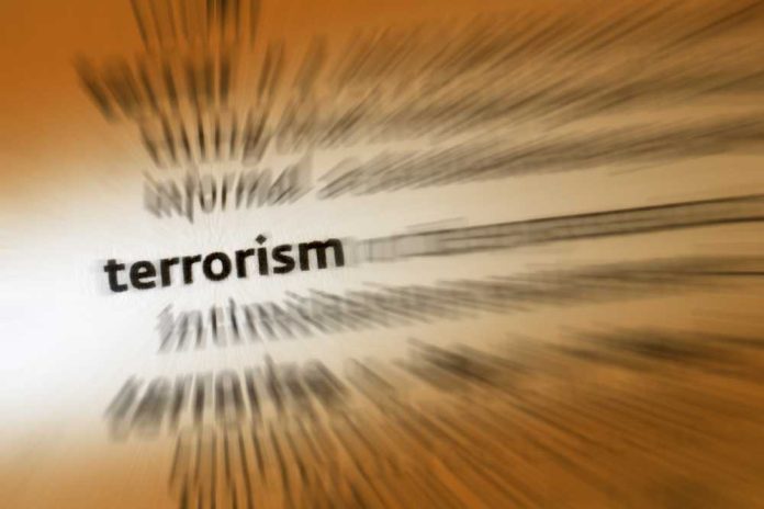 shutterstock_178572104-1 Blurred text with the word 'terrorism' in focus