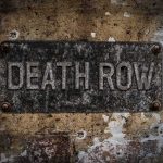 Triple EXECUTION Day Shocks America Rusty metal sign on worn concrete wall