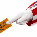 Ex-Cop’s Chilling Plot — Then They LET HIM GO! gloved hand in red and white striped sleeve holding a get out of jail card