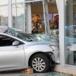 Arsonist Catches FIRE in Botched Dispensary Attack Silver car crashed into storefront window