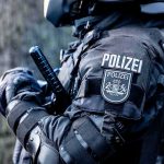 German police officers in tactical gear