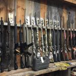 Congress Could ERASE Your Gun WIN With One Small Move rack of rifles and shotguns in a gun store