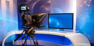 60 Minutes Cut THIS OUT— What DHS Fired Back Television studio with camera and news desk